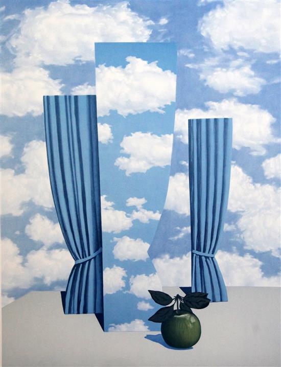 After René Magritte (1898-1967) Le Beau Monde, (from La Philosophie et la Peinture de Rene Magritte), 1979, overall 28.75 x 20.75in.